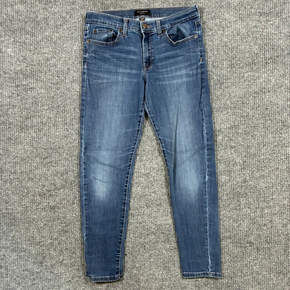 Banana Republic Skinny Fit Jeans Womens Size‎ 29/8 Blue Denim Stretch Low Rise